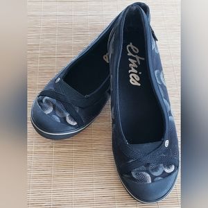 Etnies Myra W black print flats